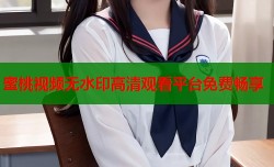 蜜桃视频无水印高清观看平台免费畅享