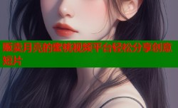 贩卖月亮的蜜桃视频平台轻松分享创意短片