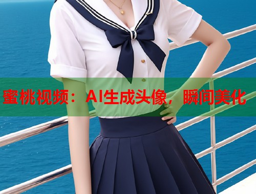蜜桃视频：AI生成头像，瞬间美化  第1张